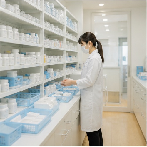 こもれび薬局の調剤室